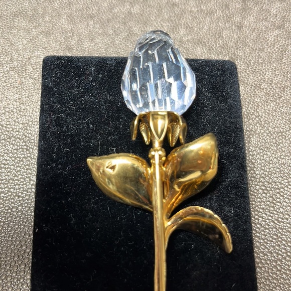 Swarovski Crystal Rose Brooch Memories Collection - Picture 3 of 3